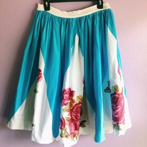 PINUP GIRL CLOTHING LAURA BYRNES SKIRT SZ LARGE